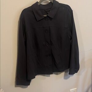 J. Jill Midnight Black Blazer